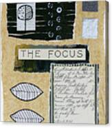 The Focus Canvas Print
