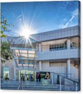 The Getty's Museum Entrance Canvas Print