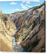The Grand Canyon Of Yellowstone Canvas Print