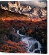 The Hidden Waterfalls Canvas Print