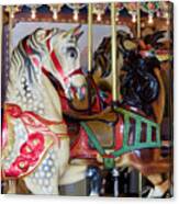 The Historic Dentzel Carousel At Glen Echo Park Canvas Print