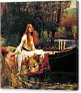 The Lady Of Shalott - Digital Remastered Edition Canvas Print