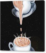 The Latte' Milky Way Canvas Print