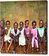 The Laughing Girls Of The Ivory Coast Canvas Print