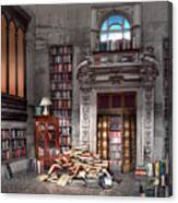 The Library Canvas Print
