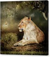 The Lioness Canvas Print