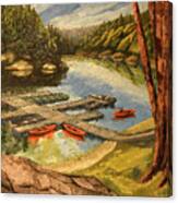The Loch Canvas Print