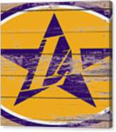 The Los Angeles Lakers 1e Canvas Print