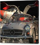 The Mercedes 300sl Gullwing Is The Classic Car Canvas Print