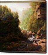The Mountain Torrent By Francis Danby Canvas Print
