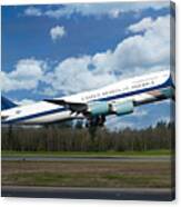 The New Vc-25 Air Force One Canvas Print