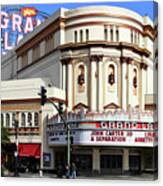 The Old Grand Lake Theatre . Oakland California . 7d13474 Canvas Print
