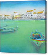 The Old Port Tavira Portugal Canvas Print
