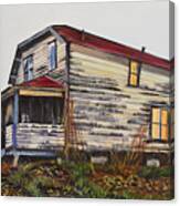 The Old Quesnel Homestead Canvas Print