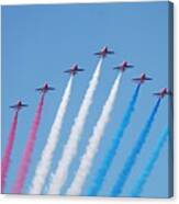 The Red Arrows Arrival Canvas Print