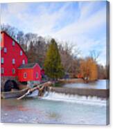 The Red Mill Canvas Print