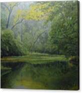 River Raisin Tecumseh Bend Canvas Print