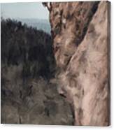 The Rock Climber Canvas Print