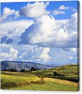 The Sacred Valley Of The Incas In Peru Canvas Print