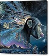 The Stoned Ape Theory Canvas Print
