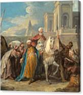 The Triumph Of Mordecai Canvas Print