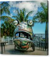 The Ugly Grouper, Anna Maria Island, Florida Canvas Print