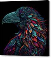 The Uncommon Raven Canvas Print