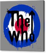 The Who Png Canvas Print
