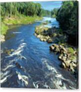 The Wild Arthur River Canvas Print