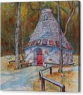 The Witch's Hut In Autumn Canvas Print