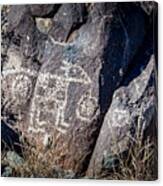 Three Rivers Petroglyphs #16 Canvas Print