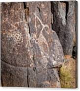 Three Rivers Petroglyphs #4 Canvas Print