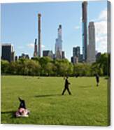 Time Out - Central Park, New York City Canvas Print