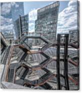 Top Of The Vessel - Nyc Canvas Print