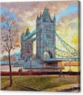 Tower Bridge - London Sunrise Canvas Print