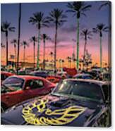 Transam Sunset Canvas Print