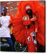 Treme - Mardi Gras Black Indian Parade, New Orleans Canvas Print