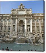 Trevi Fountain, Rome Canvas Print