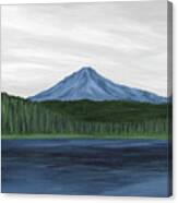Trillium Lake Canvas Print
