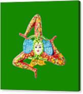 Trinacria - Symbol In The World Of Sicily Canvas Print