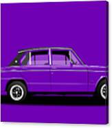 Triumph Dolomite Sprint. Purple Edition. Customisable To Your Colour Choice. Canvas Print