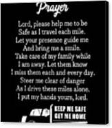  Truck Driver Wall Poster Truckers Prayer Keep Me Safe