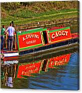 Tug Boat Caggy Canvas Print