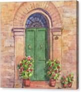 Tuscan Doorway #4 Canvas Print