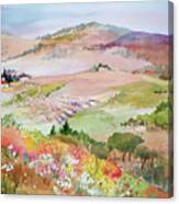 Tuscan Tapestry Canvas Print