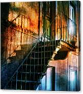 Twilight Stairway Canvas Print