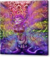 Twisted Rainbow Pixie Magic Canvas Print
