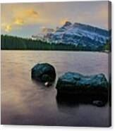 Two Jack Lake Canvas Print