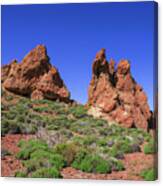 Two Rocks In Teide National Park Canvas Print