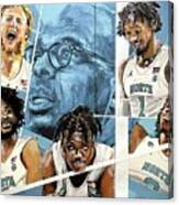 Unc Tar Heels Basketball 2022 Canvas Print
